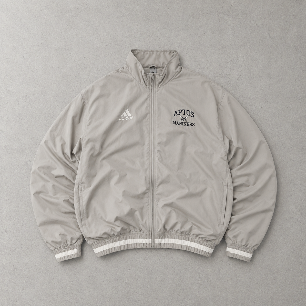 Adidas Jacket Grau, Weiß Limited (Size M)