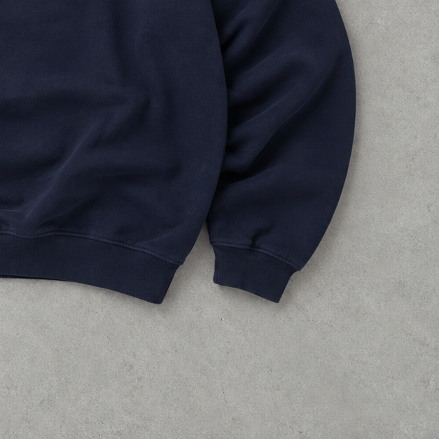 Ralph Lauren Half-Zip Sweater Marineblau Rare (XXL)