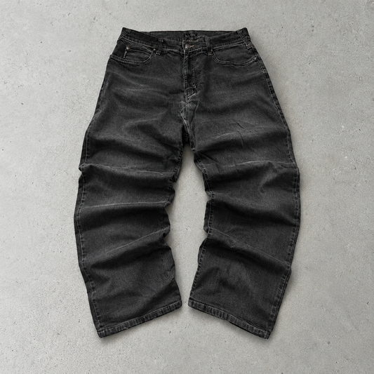 Armani Jeans Straight Leg Jeans Black Rare (W36 | DE 52)
