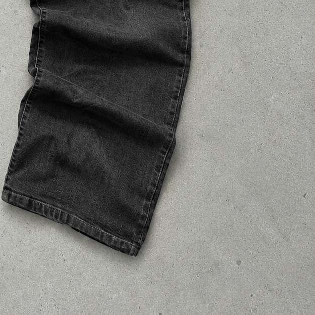 Armani Jeans Straight Leg Jeans Black Rare (W36 | DE 52)