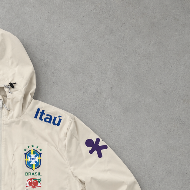 Brasilien Nike Jacket Creme Limited (M)