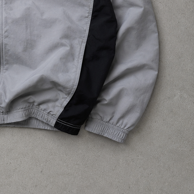 Vintage Nike Track Jacket Grey, Black Rare (L)
