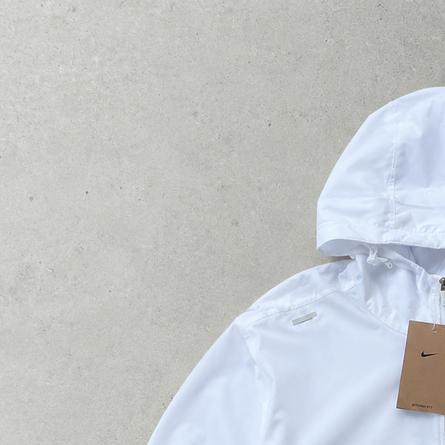 Nike Jacket White Rare (Size L)