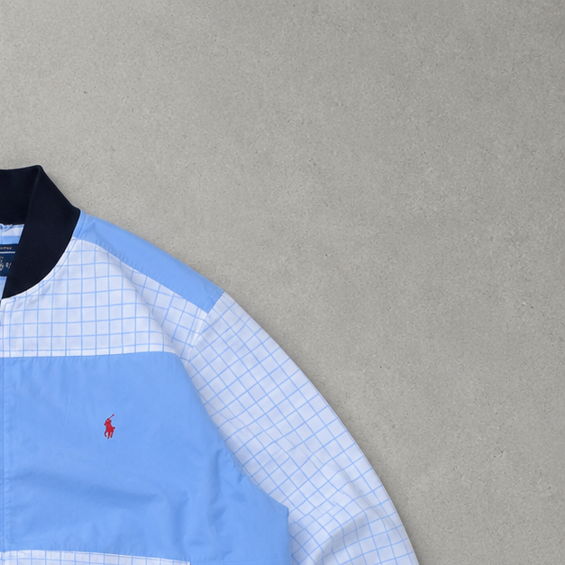 Ralph Lauren Harrington Jacket Weiß, Pink Rare (L)