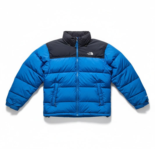 The North Face Down Puffer Jacket Blue / Black (Size XL)