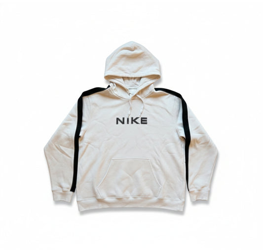 Nike White/Black Hoodie (XL)