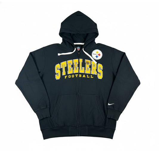 NFL Black Zip Hoodie (XL)