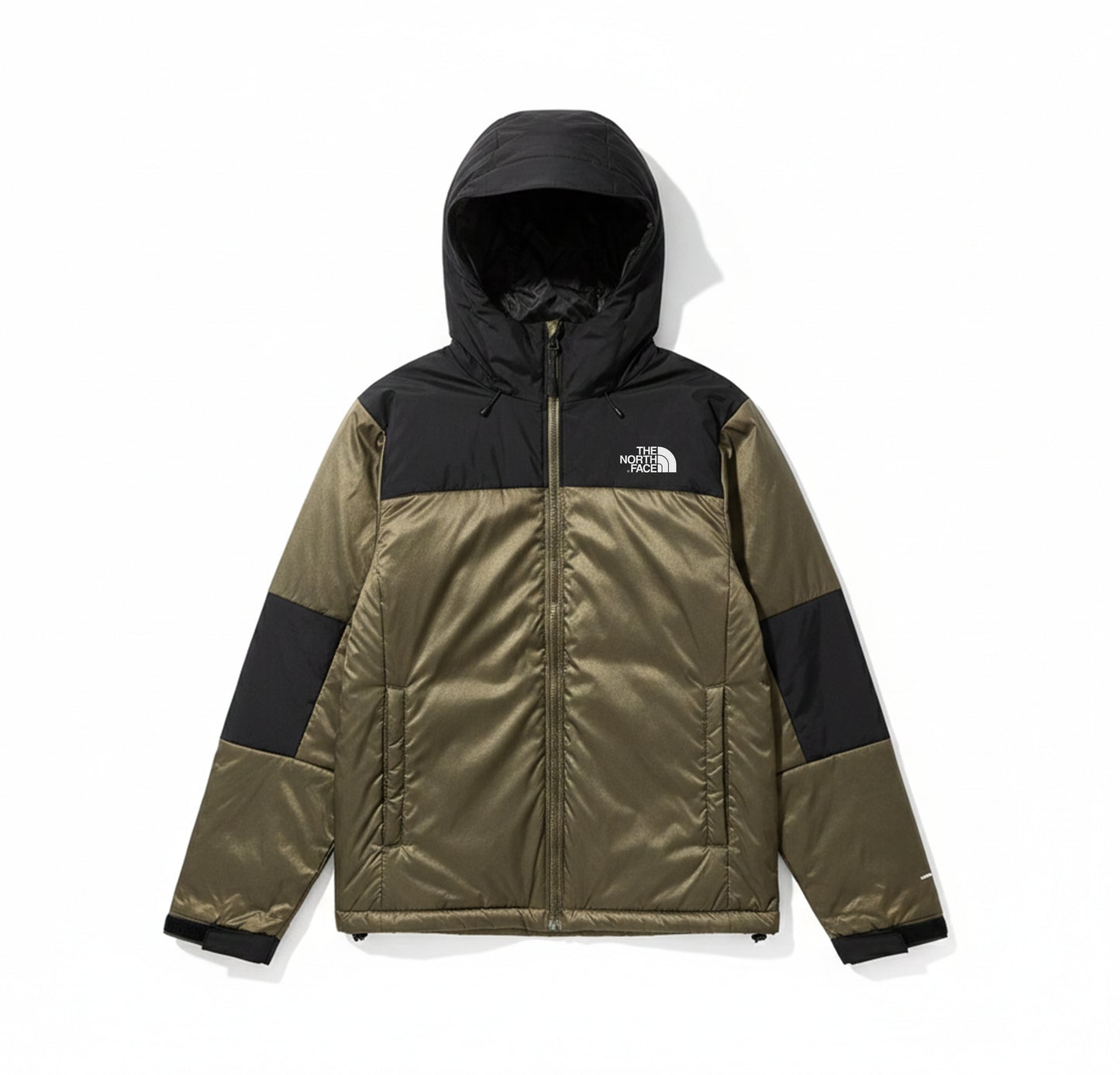 The North Face Down Puffer Jacket Khaki (Size XL)